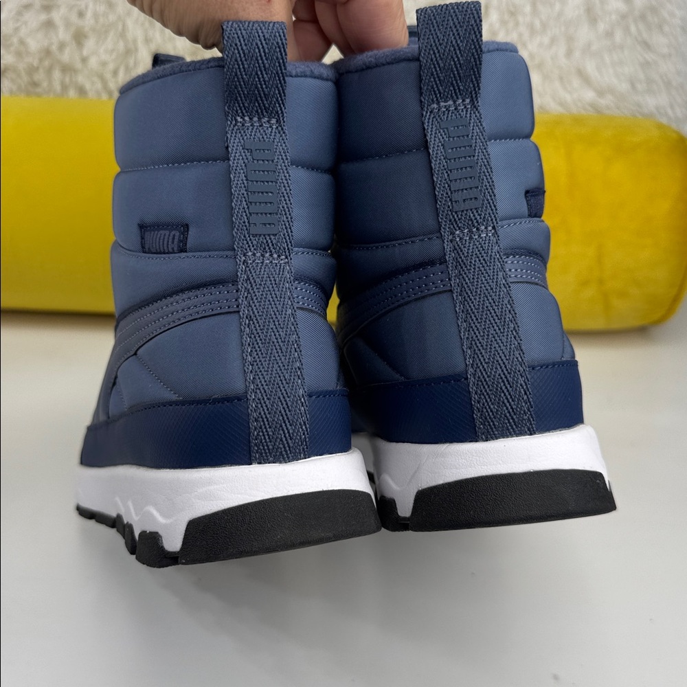 PUMA Unisex-Child Evolve Boot Rain Shoe, Size 5, 💙 Inky Blue/Persian Blue/White - Picture 4 of 15